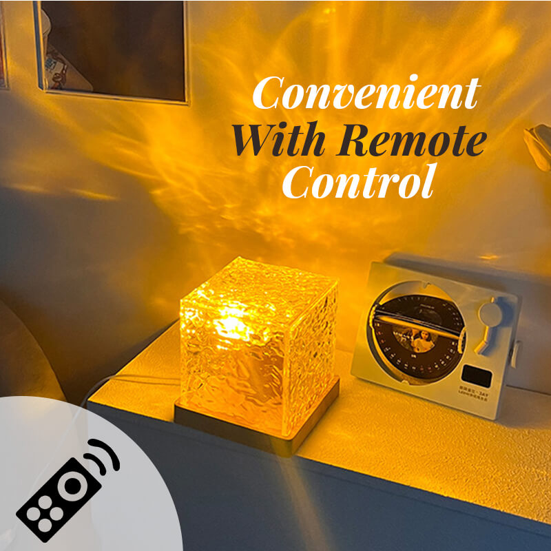 ✨60% KORTING – Dynamische Watergolf Projector met 16 Kleuren & USB-Oplaadbaar! 🌊 3D Lichteffect voor Slaapkamer & Woonkamer