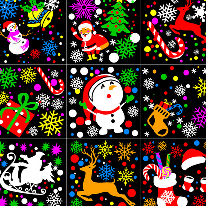 🎄 Magische kerst USB LED-projectielamp – 12+ feestelijke patronen, plug & play voor huis-/feestdecoratie