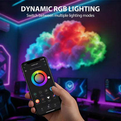 📢🎁60% KORTING!!! ✨Thundercloud USB-aangedreven decoratieve LED-lamp🌈☁️