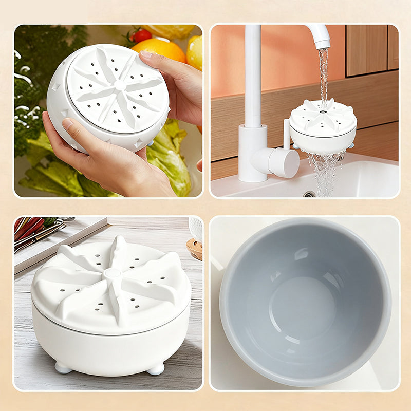 ⏳Beperkte tijd 60% korting💥🍉🥬 Efficiënte draagbare fruit- en groentewasmachines