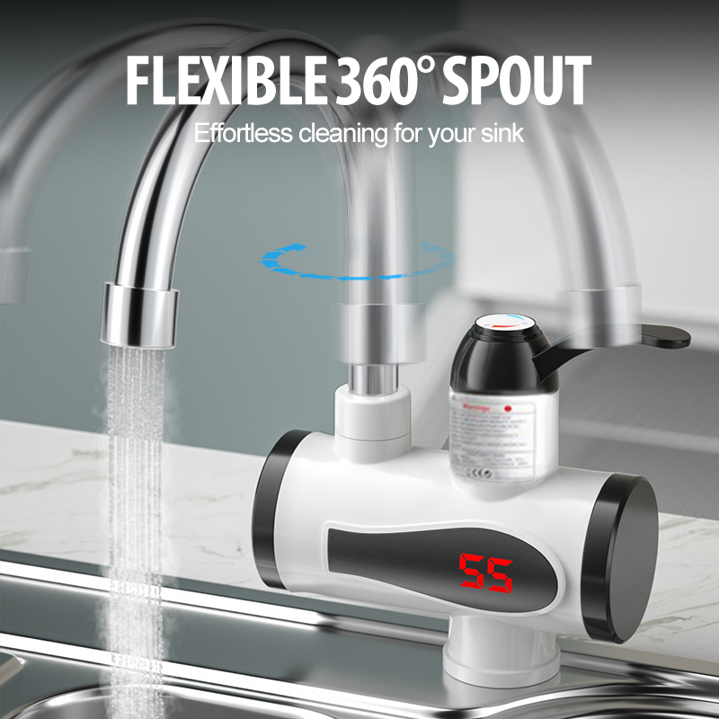 🔈🔈60% KORTING💧Veilige en praktische elektrische kraan voor direct warm water🔥