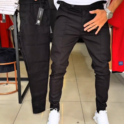 🔈🔈60% KORTING🔥👖 Slim-fit herenbroek met verstelbare tailleband