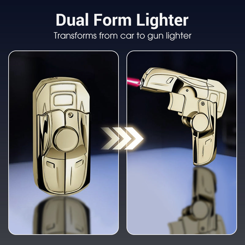 📢📢60% korting!!!⚡Transformeerbare winddichte aansteker in raceauto-ontwerp