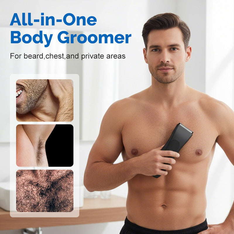 📢📢60% KORTING!!🔥🔥Meer dan 35.000 exemplaren verkocht!!✂️Digitale bodytrimmer voor mannen met digitaal display✨