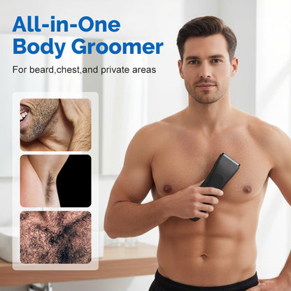 📢📢60% KORTING!!🔥🔥Meer dan 35.000 exemplaren verkocht!!✂️Digitale bodytrimmer voor mannen met digitaal display✨