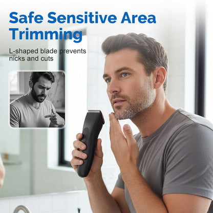 📢📢60% KORTING!!🔥🔥Meer dan 35.000 exemplaren verkocht!!✂️Digitale bodytrimmer voor mannen met digitaal display✨