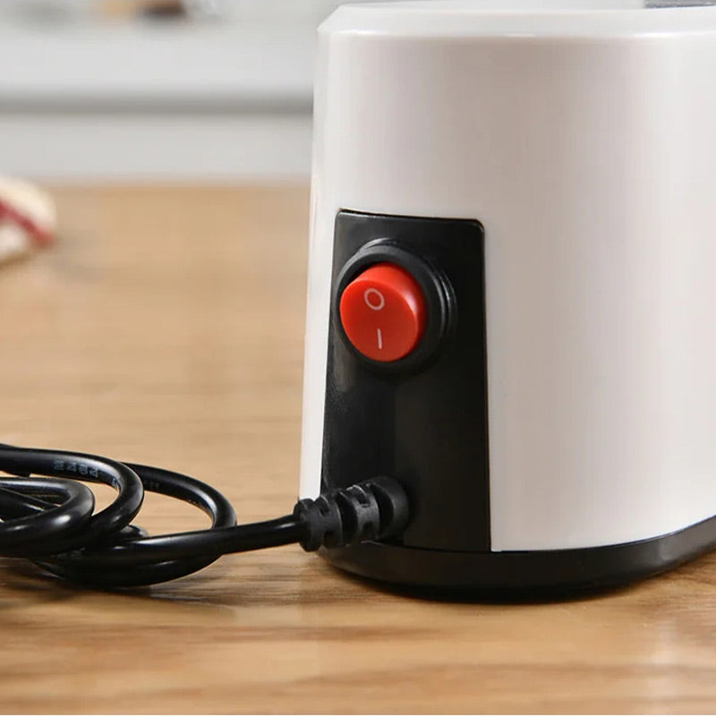 🔪 NU 60% KORTING! ⚙️ Professionele elektrische messenslijper – Snel en nauwkeurig slijpen, meerdere hoeken voor keuken- en buitenmessen ✨📦