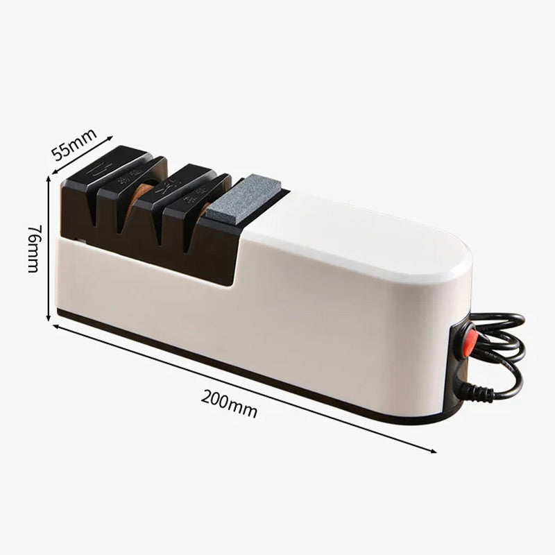 🔪 NU 60% KORTING! ⚙️ Professionele elektrische messenslijper – Snel en nauwkeurig slijpen, meerdere hoeken voor keuken- en buitenmessen ✨📦