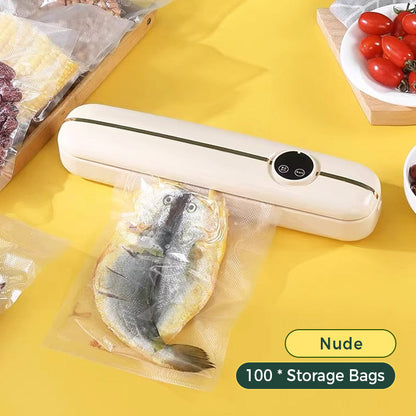 🔈✨Nu 60% KORTING🐟🥬Automatische vacuümsealer voor voedsel