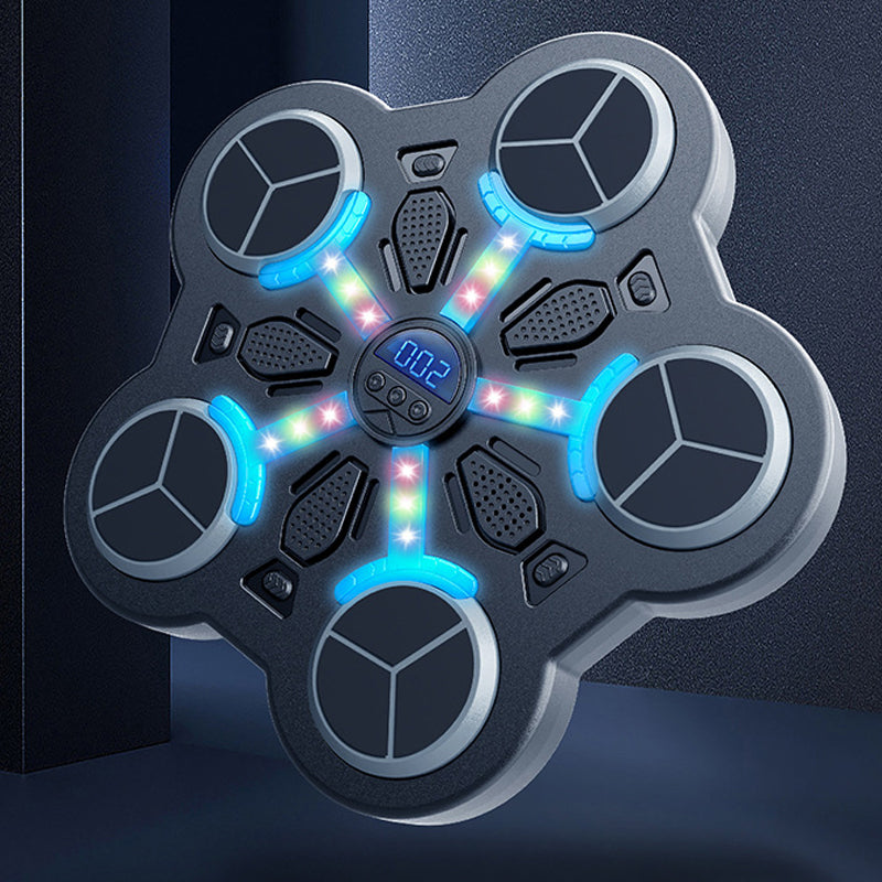 🥊 NU 60% KORTING! 🎵 Bluetooth Muziekboksmachine voor Kinderen – Interactief Fitnessspel, LED-verlichting en Veilig Opblaasbaar Ontwerp 🎯📦