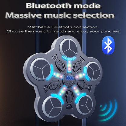 🥊 NU 60% KORTING! 🎵 Bluetooth Muziekboksmachine voor Kinderen – Interactief Fitnessspel, LED-verlichting en Veilig Opblaasbaar Ontwerp 🎯📦