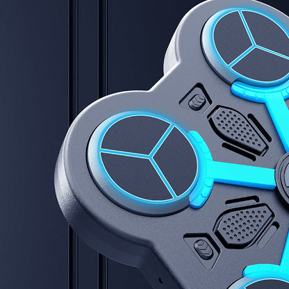 🥊 NU 60% KORTING! 🎵 Bluetooth Muziekboksmachine voor Kinderen – Interactief Fitnessspel, LED-verlichting en Veilig Opblaasbaar Ontwerp 🎯📦