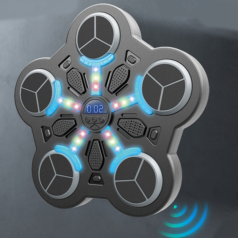 🥊 NU 60% KORTING! 🎵 Bluetooth Muziekboksmachine voor Kinderen – Interactief Fitnessspel, LED-verlichting en Veilig Opblaasbaar Ontwerp 🎯📦