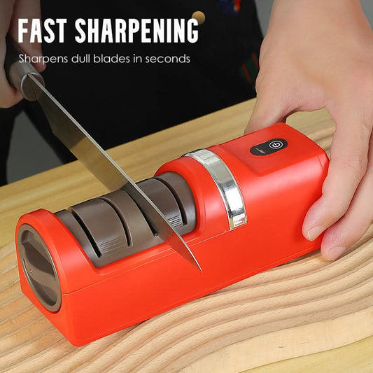 🔥60% KORTING! 🔪 Automatische messenslijper voor in de keuken – Razendsnel, veilig en vlijmscherp ✨