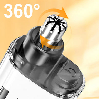 📢📢50 % de réduction !!! 🎅Tondeuse à poils de nez électrique multifonction universelle avec affichage numérique