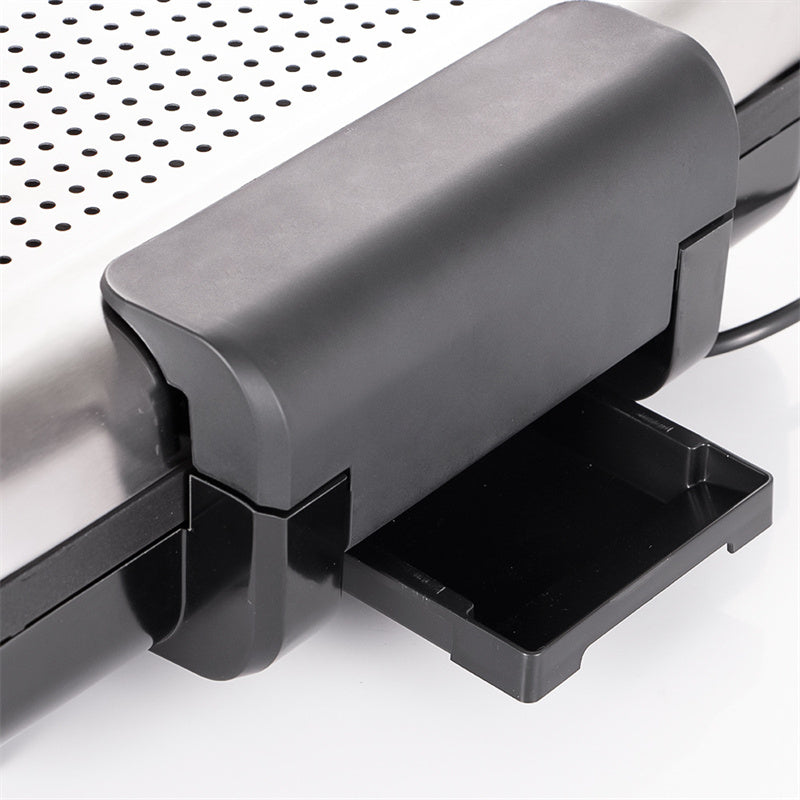 🔈🔈 Laatste dag korting - 60% KORTING 🔥2200W Smokeless Indoor Grill: Non-Stick, Adjustable Temp & Easy Clean! 🍖🏡