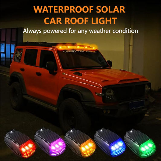 🎁2026 Nieuw binnen 60% KORTING💥🚗Waterdichte zonne-daklamp voor auto’s met afstandsbediening! ⏳