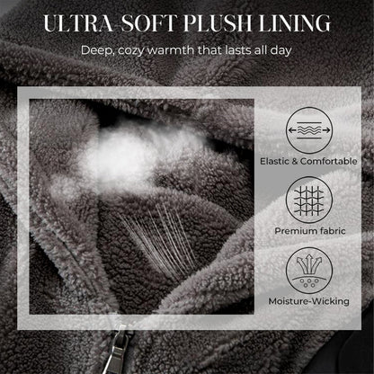 📢📢 60% KORTING!! ✨ Herenjas met capuchon, bestand tegen kou, winddicht en thermisch gevoerd