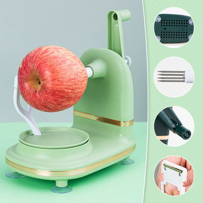 🍎 NU 60% KORTING! 🔪 Handmatige fruitschiller met rekbare structuur – One size fits all, gemakkelijk te gebruiken en roestvrijstalen messen ⚡