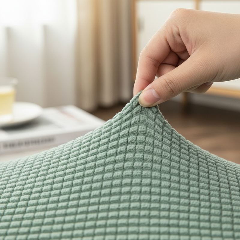 🔈🔈NIEUWE AANKOMSTEN 2026 - 60% KORTING🛋️Jacquard gebreide stretch bankhoes