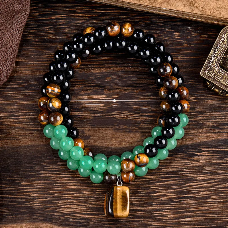 📢📢60 %  OFF !! ⏰Bohemian Natural Stone Beaded Necklace