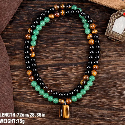 📢📢60 %  OFF !! ⏰Bohemian Natural Stone Beaded Necklace