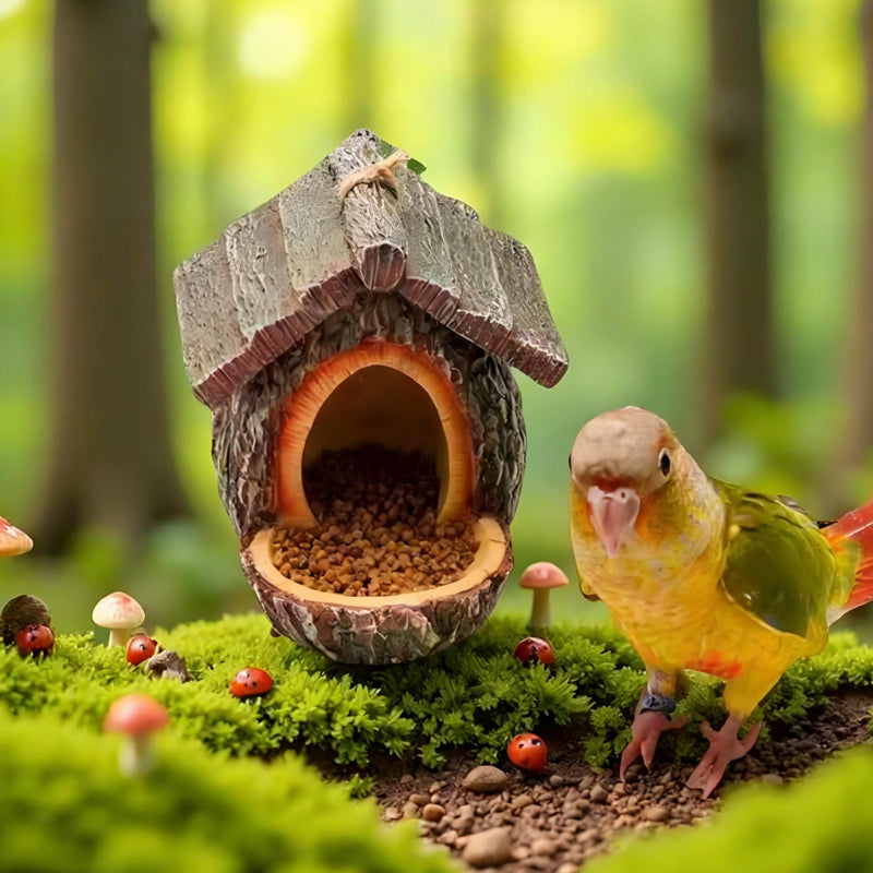 🔥60% KORTING! 🐦 NIEUWE AANWINSTEN 2026 – Vogelvoederhuisje voor buiten met realistisch boomstronkontwerp | Tuindecoratie & natuurreservaat in één! 🌿✨