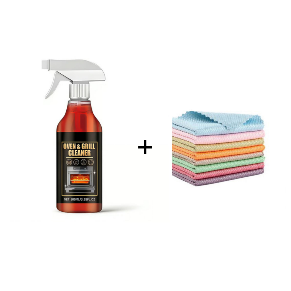🧼60% KORTING✨ Oven- en grillreiniger in sprayvorm – Lost vet op in 5 minuten, schrobben is niet nodig & verwijdert geurtjes 🔥