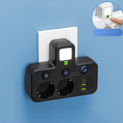 🔌SPECIALE AANBIEDING 2026 - 60% KORTING⚡Slimme stekkerdoos met USB-poorten