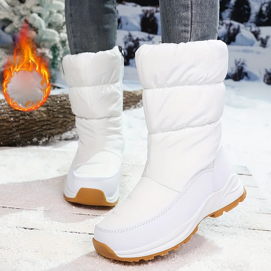 🎁60% KORTING❄️💖Extra warme sneeuwlaarzen met imitatiebontvoering voor dames