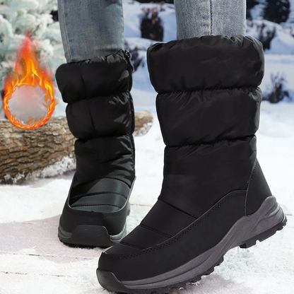 🎁60% KORTING❄️💖Extra warme sneeuwlaarzen met imitatiebontvoering voor dames