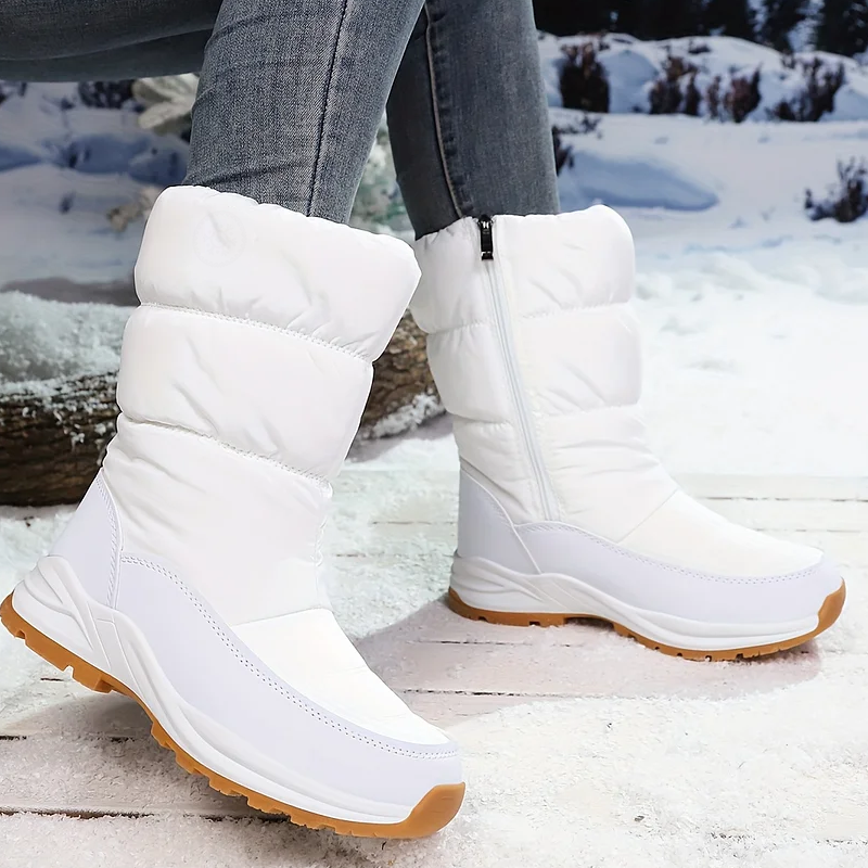 🎁60% KORTING❄️💖Extra warme sneeuwlaarzen met imitatiebontvoering voor dames