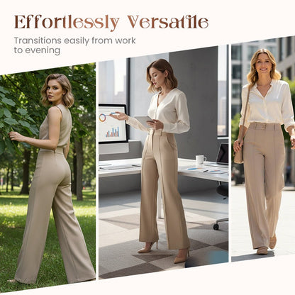 🌟👖LAATSTE DAG AANBIEDING - 60% KORTING✨️ Stijlvolle damesbroek met hoge taille