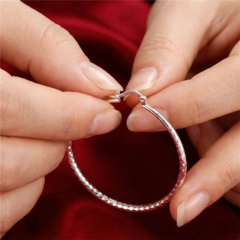 ✨️60% KORTING💎Diamantgeslepen oorringen voor dames💖