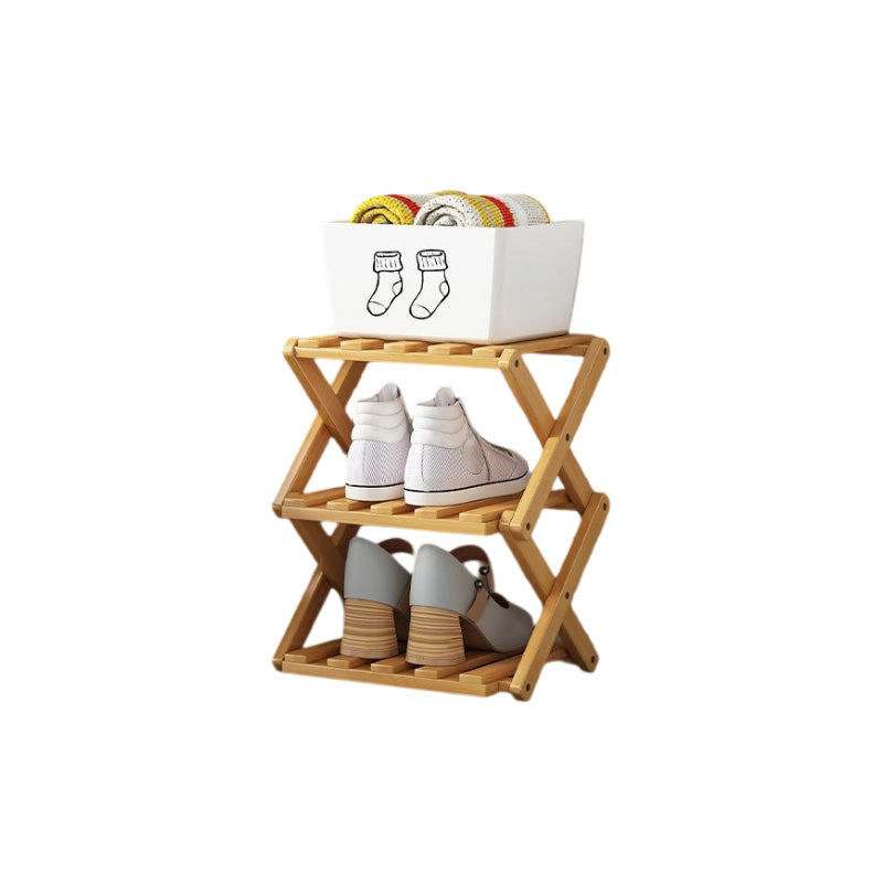 🔈🔈60% KORTING!!👟Duurzaam, opvouwbaar bamboe schoenenrek