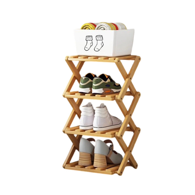 🔈🔈60% KORTING!!👟Duurzaam, opvouwbaar bamboe schoenenrek