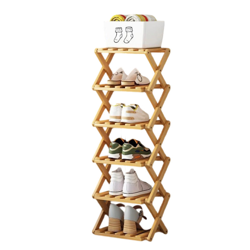 🔈🔈60% KORTING!!👟Duurzaam, opvouwbaar bamboe schoenenrek