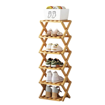 🔈🔈60% KORTING!!👟Duurzaam, opvouwbaar bamboe schoenenrek