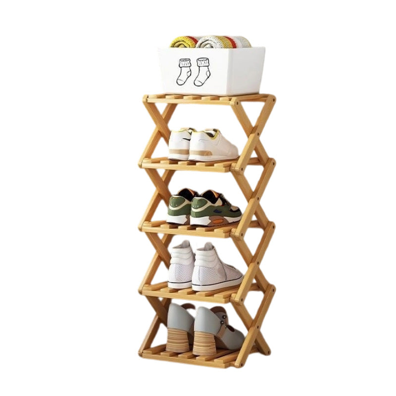🔈🔈60% KORTING!!👟Duurzaam, opvouwbaar bamboe schoenenrek