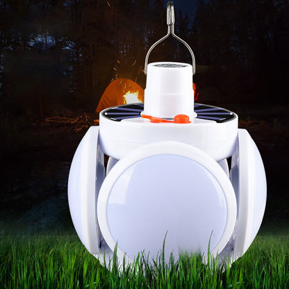 ☀️⚡60% KORTING! 🔋🔥Multifunctionele en opvouwbare solar lamp in de vorm van een voetbal