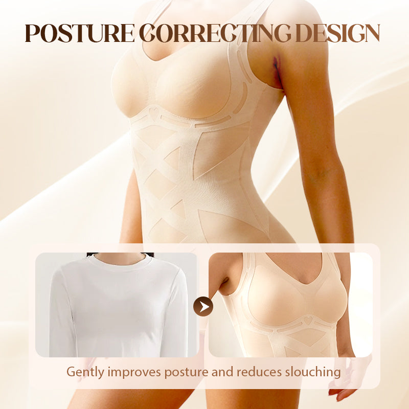 🌸LAATSTE DAG VAN DE SPECIALE AANBIEDING - 60% KORTING💕Naadloze corrigerende camisole voor dames met ingebouwde bh