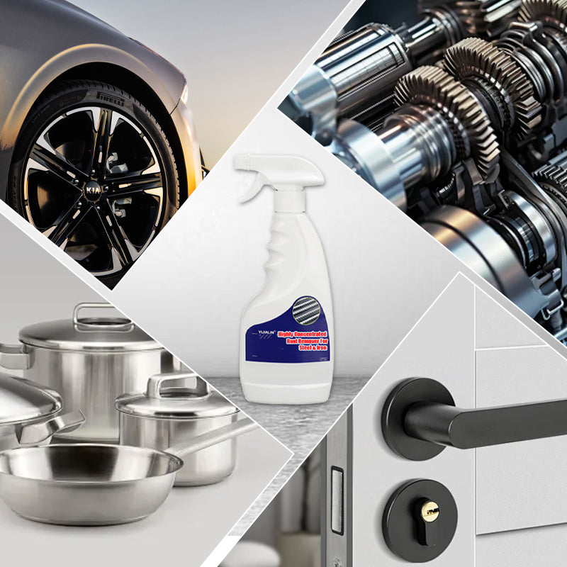✨60% KORTING🔩Sterk geconcentreerde roestverwijderaar – Effectief op staal/ijzer, snelwerkend en zacht voor metalen oppervlakken✨