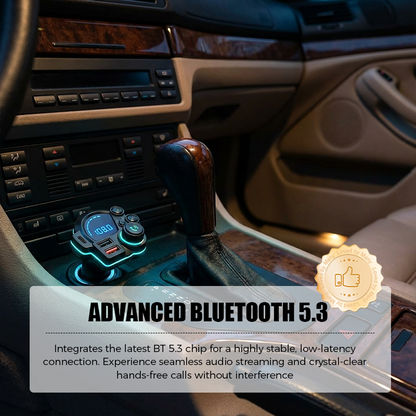 📻 NU 50% KORTING! 🚗 Universele dubbele-poort auto FM Bluetooth-zender – Draadloze muziek, handsfree bellen & dubbele USB-lader 🔌
