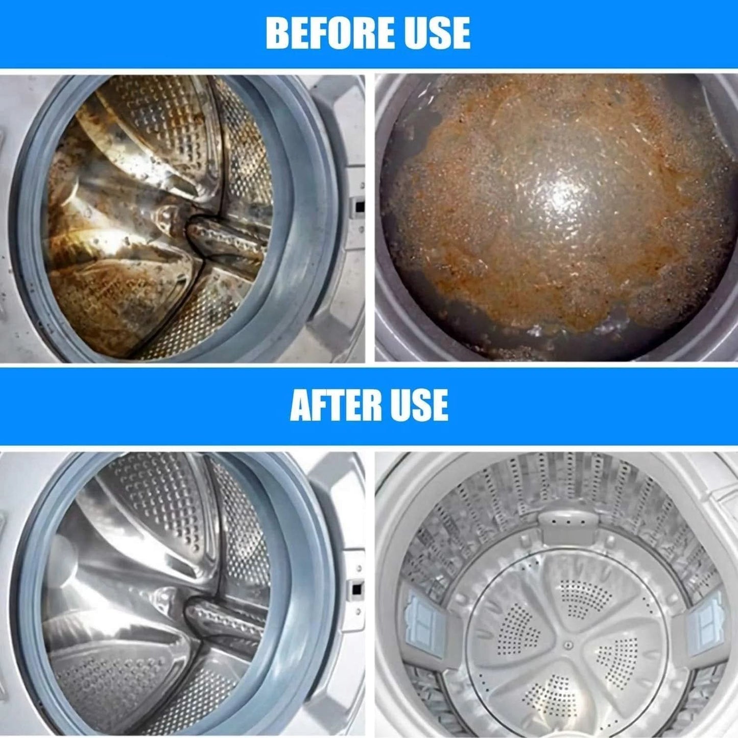 🧼 60% KORTING! 💦 Dieptereinigingstabletten voor de wasmachine – Doodt 99% van de bacteriën, verwijdert geuren en voorkomt schimmelvorming 🧽