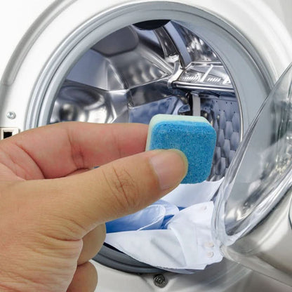 🧼 60% KORTING! 💦 Dieptereinigingstabletten voor de wasmachine – Doodt 99% van de bacteriën, verwijdert geuren en voorkomt schimmelvorming 🧽