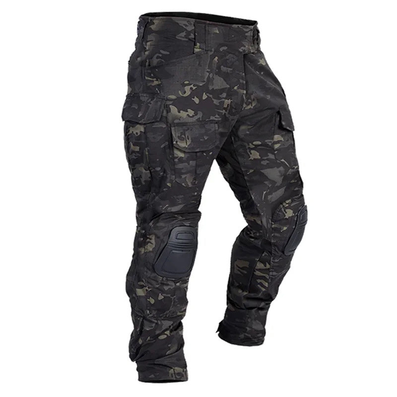 🪖👖 60% KORTING! 🔥 Tactische cargobroek voor heren met geïntegreerde kniebeschermers – Ontworpen voor bewegingsvrijheid, duurzaamheid en opbergruimte voor elke missie.