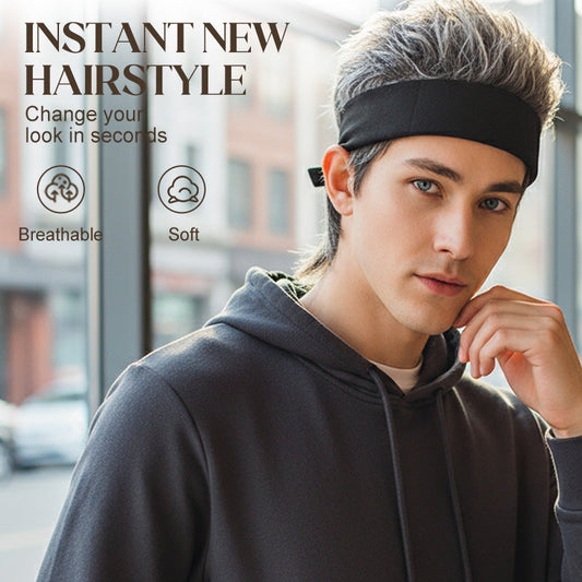 🧢 60% KORTING! 🎤 Unisex hiphop pruikmuts – grunge stijl, zacht en comfortabel & perfect voor feestjes en kostuums ✨