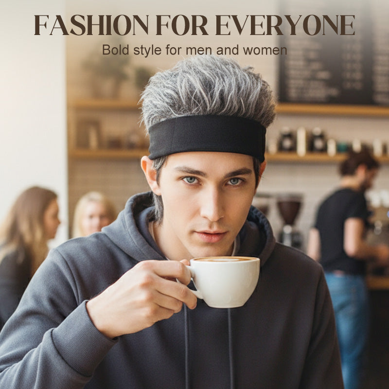 🧢 60% KORTING! 🎤 Unisex hiphop pruikmuts – grunge stijl, zacht en comfortabel & perfect voor feestjes en kostuums ✨