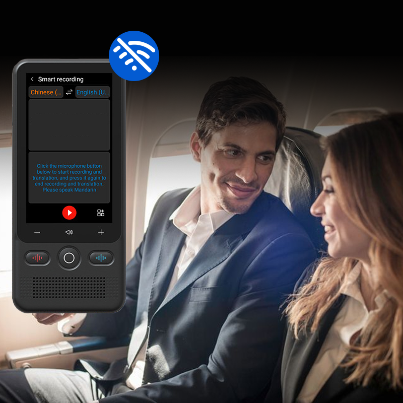 📢📢 60% KORTING!! ⏰📲 Draagbaar 2-in-1 vertaalapparaat – Realtime vertaling, 🌍 138 offline talen, 🔋 Ultralange batterijduur | Perfect voor wereldreizigers ✈️