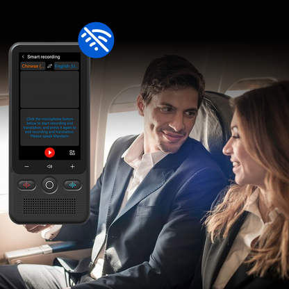 📢📢 60% KORTING!! ⏰📲 Draagbaar 2-in-1 vertaalapparaat – Realtime vertaling, 🌍 138 offline talen, 🔋 Ultralange batterijduur | Perfect voor wereldreizigers ✈️